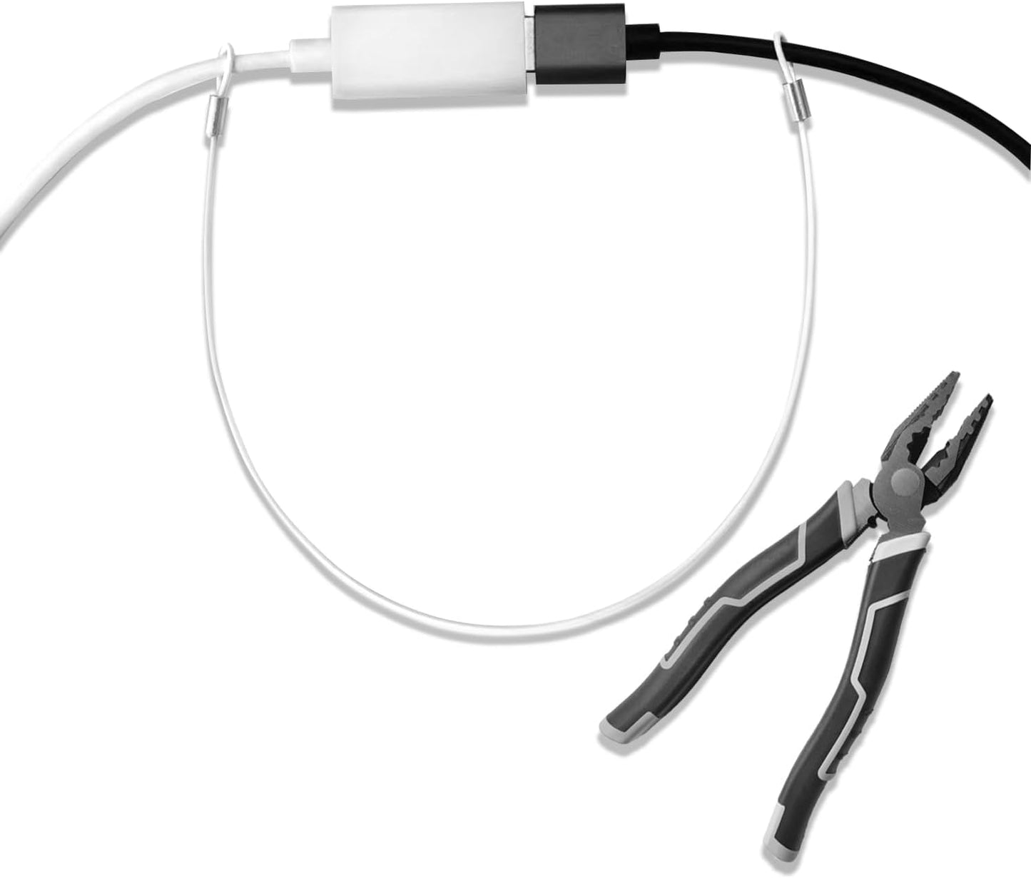 50 Correas Cable con Herramienta Crimpado 12pulg Universal