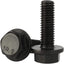Tornillos hexagonales M6 x 0.787pulg acero aleación 25 pzas