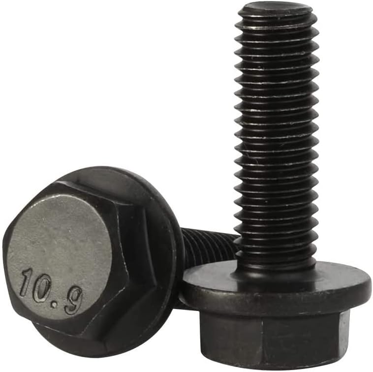 Tornillos hexagonales M6 x 0.787pulg acero aleación 25 pzas