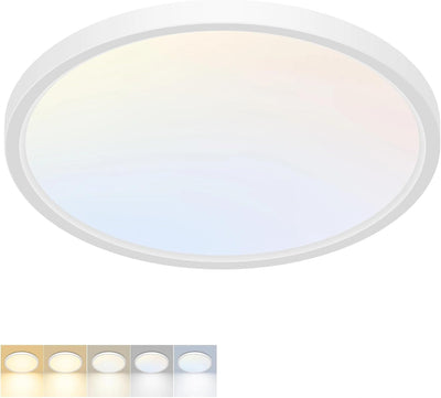 Lámpara LED techo empotrada 15pulg 5 temperaturas color