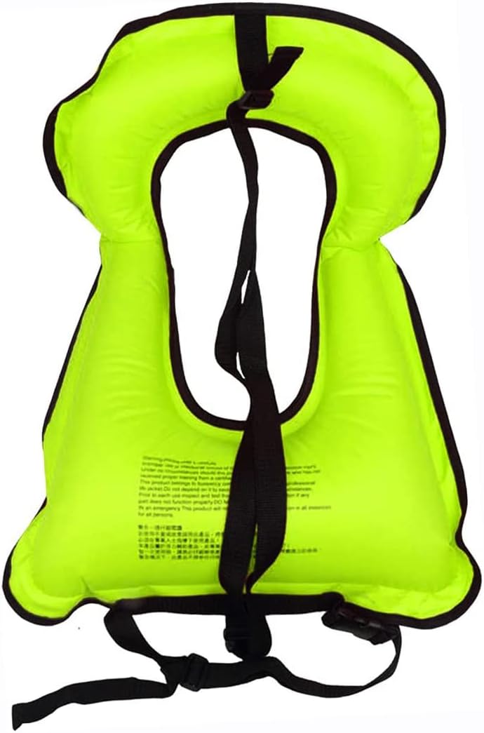Chaleco inflable esnórquel para adultos 220lb