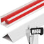 4 Protectores esquina aluminio para puerta pared blanco