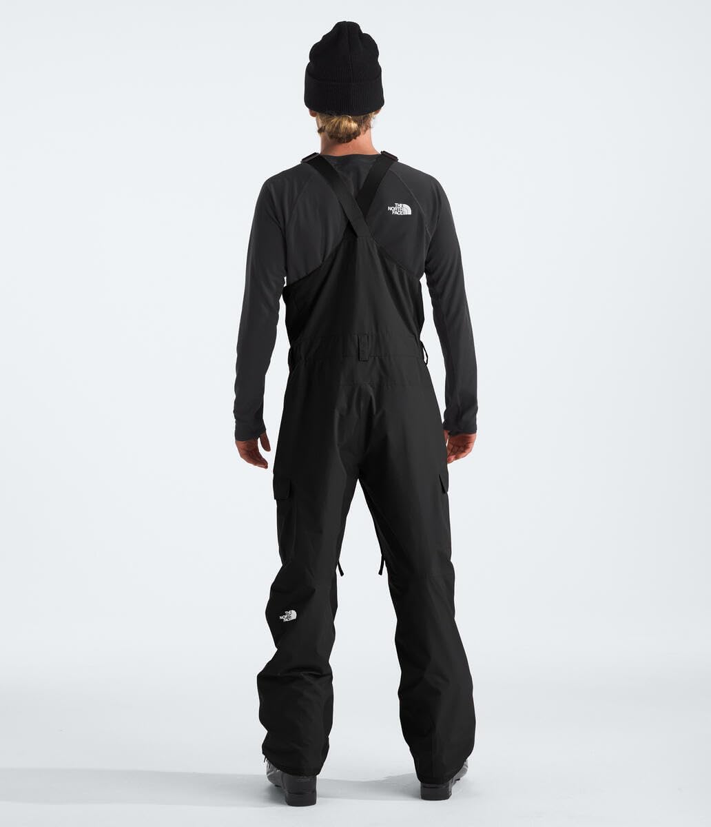Babero esquí hombre impermeable con polaina y forro malla