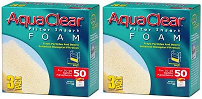 Insertos espuma Aquaclear pack 3 (pack 6 50gal)}