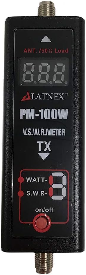 Medidor SWR digital VHF UHF HF RF bidireccional HAM