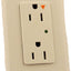 Receptáculo dúplex 15A 125V grado industrial con luz