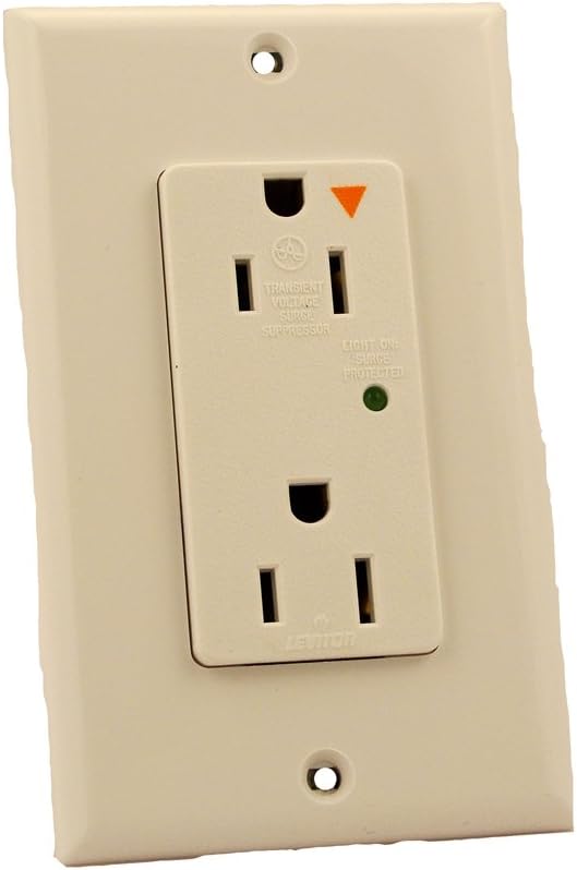Receptáculo dúplex 15A 125V grado industrial con luz