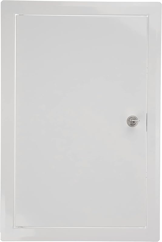 Panel acceso metal bloqueable 10x16" con llave