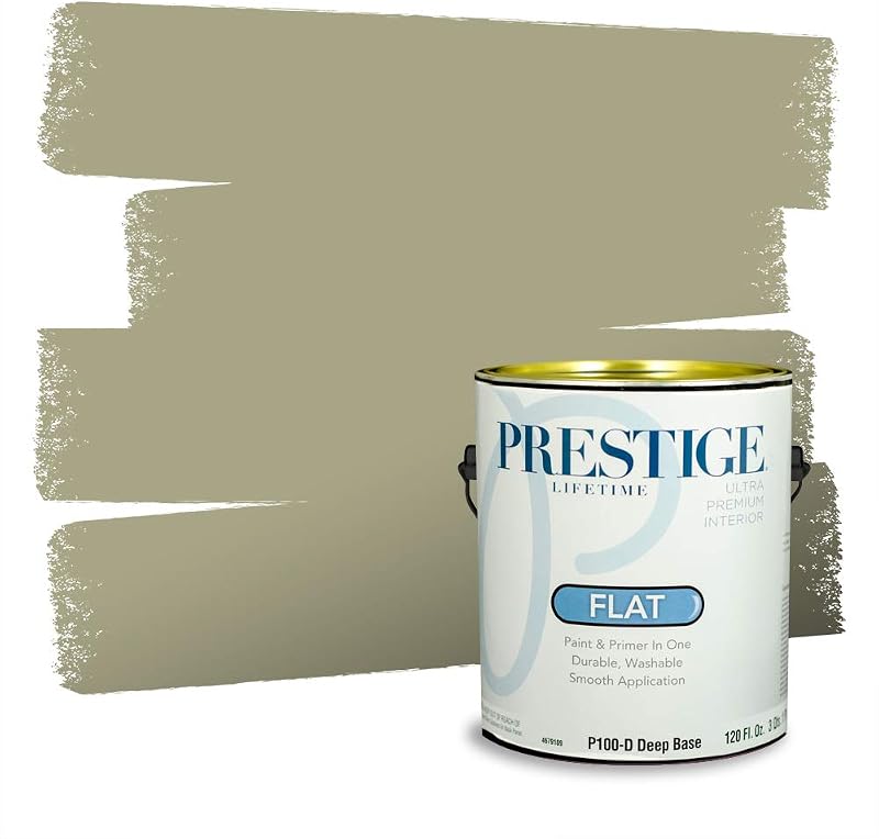 Pintura todo en uno interiores 1gal plana Homestead Pale