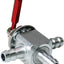 Válvula combustible corte Scag 1/4" acero con kit filtro