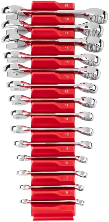 Set 14 Pzas Llaves Combinadas Stubby 6-19mm