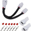 Kit divisor corriente motocicleta con USB GPS y luz auxiliar
