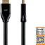 Cable HDMI premium certificado color negro