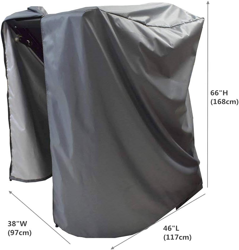 Funda protectora cinta correr 46x38x66pulg gris