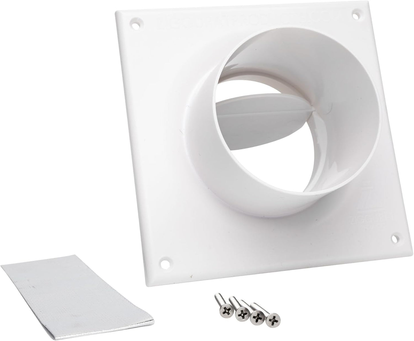 Adaptador placa pared cincha sistema manguera secadora