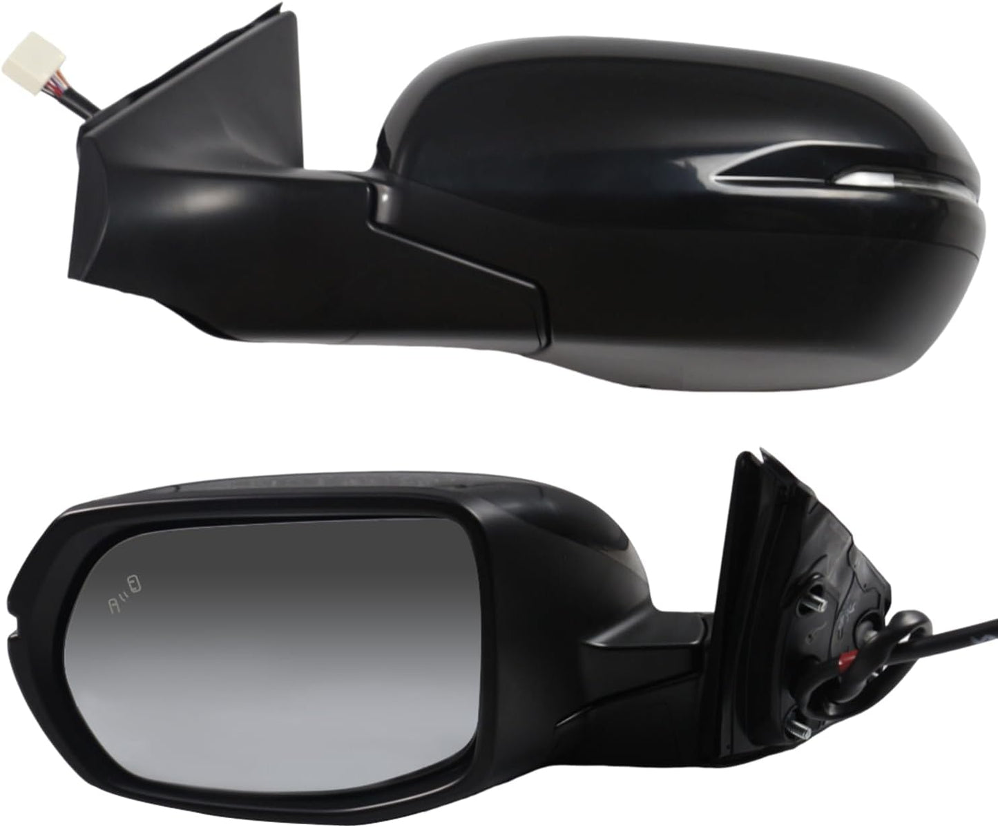 Espejo retrovisor conductor Honda CRV 17-22 negro 9 pines