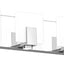 Luces tocador cromado led regulable 6 luces