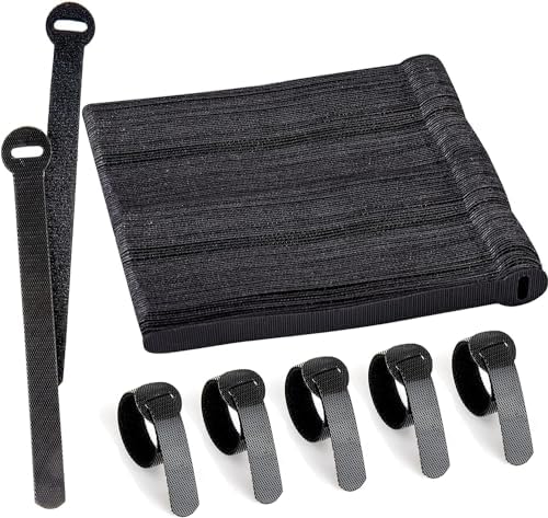 120 Bridas Reutilizables para Cables PC TV