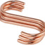 8 Ganchos Cobre para Colgar Ollas Almacenamiento Cocina
