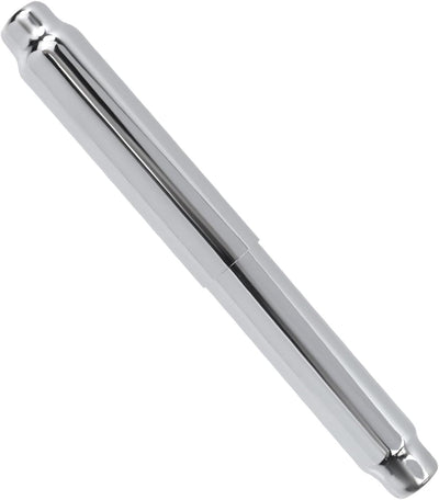 Portarrollo para papel higiénico acero inox con resorte cromo