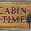 Alfombra pino 20x44" color marrón
