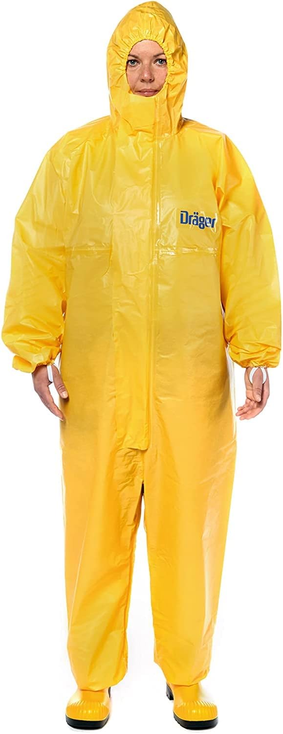 Traje química alta protección un solo uso industrial