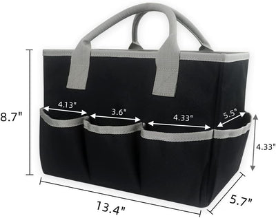 Bolsa organizadora escritorio con asas y 5 bolsillos