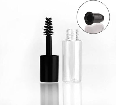 29 Tubos Rímel Recargables 0.04oz con Cepillo Negro
