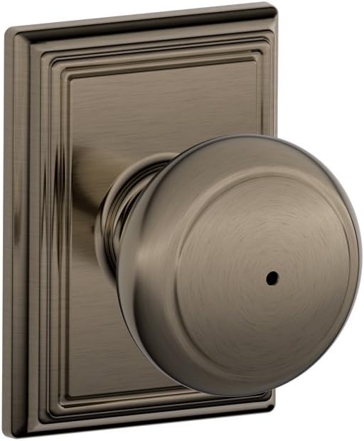 Perilla privacidad SCHLAGE Addison estaño antiguo