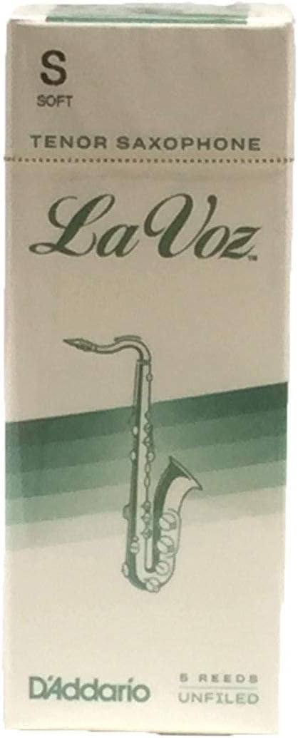 Paquete 5 Cañas Saxofón Tenor Orgánico Fuerza Suave