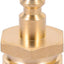 Adaptador compresor aire 1/4 pulg a 3/4 pulg manguera jardín 2 pzas
