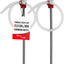 Bomba sifón manual 55gal para agua potable 2 unidades