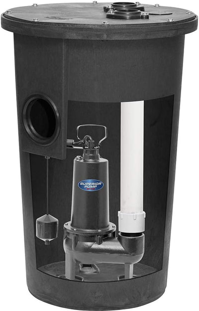 Sistema bomba residuales hierro 2pulg interruptor flotador