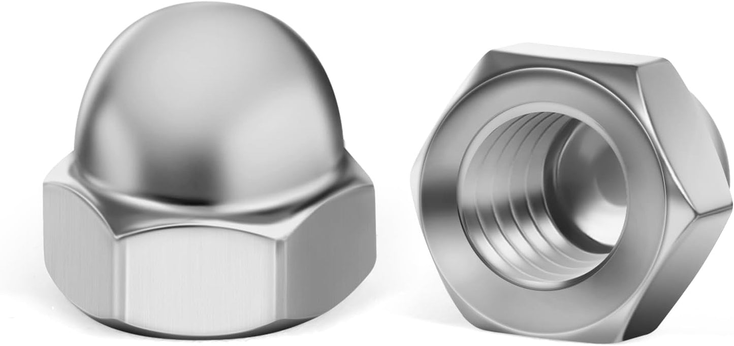 Tuercas hexagonales acero inox 304 brillante 1/2-13 pack 10