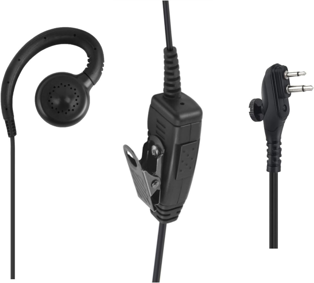 Auricular radio Walkie Talkie con micrófono para Hytera