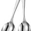 Set 2/4/6 cucharas acero inox 8pulg hogar cocina