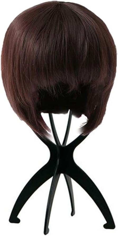 Soporte plástico para sombrero y peluca 3 pzas negro