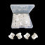 30 Tapones Plástico Blanco 3/8"