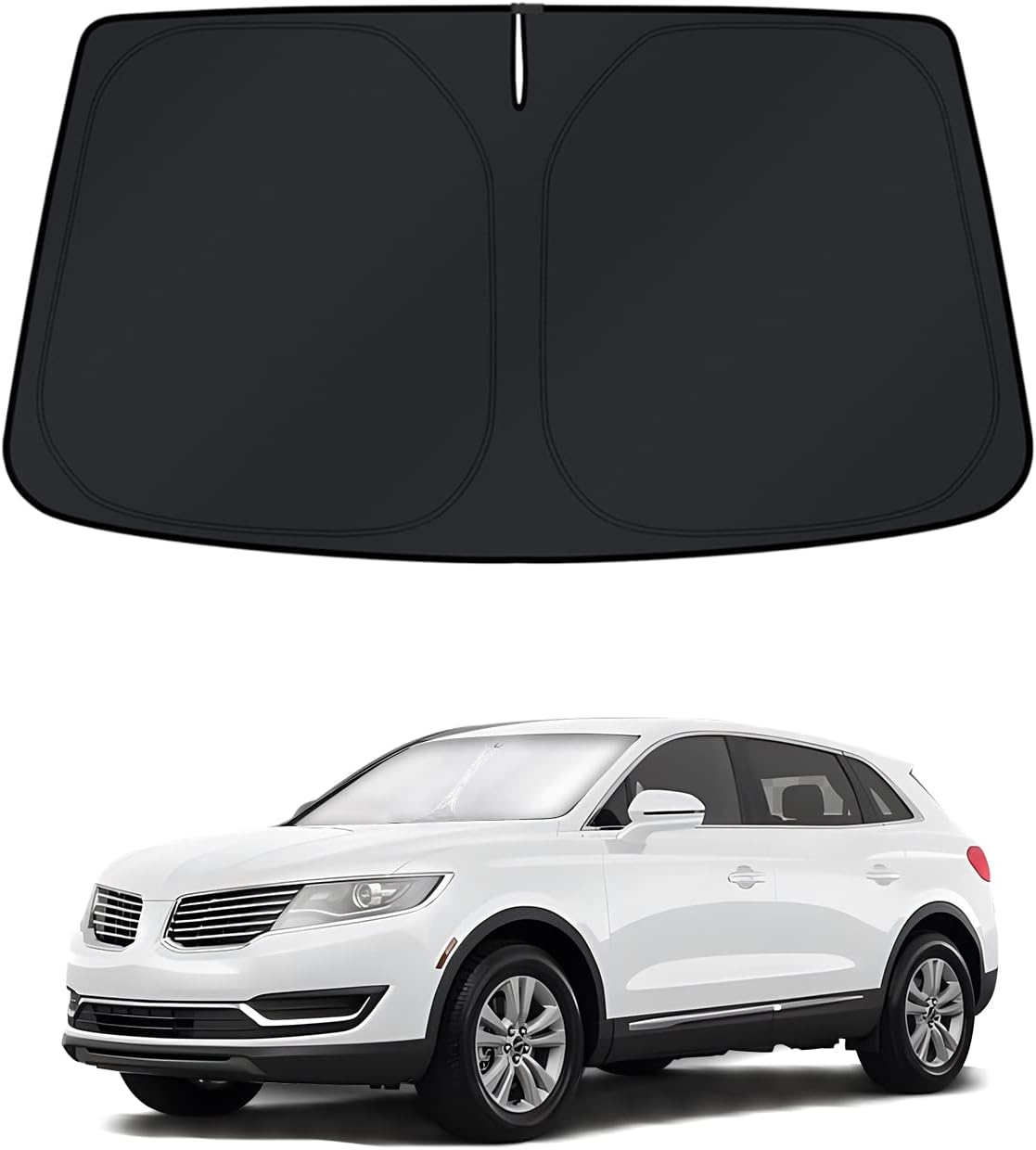 Parasol parabrisas Lincoln MKS 09-16 cubierta solar plegable