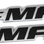2 Placas Identificación Vortec Max para Camión 6.0l Plateado-Negro