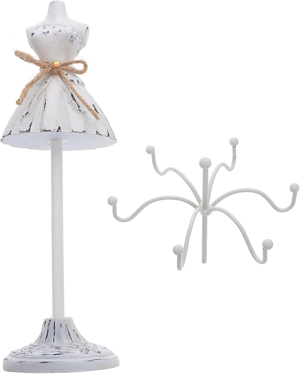 Soporte joyas humano 10.23x2.55pulg organiz. escritorio