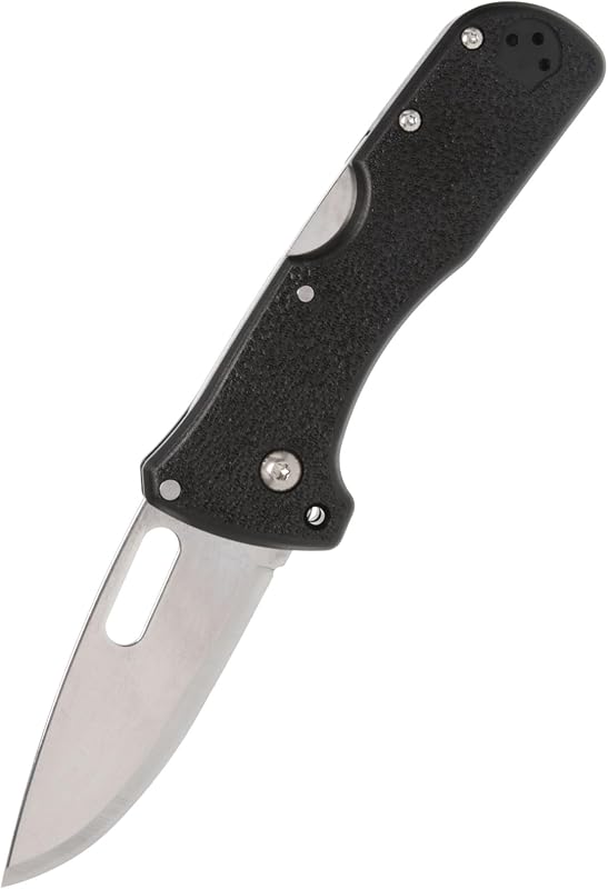 Cuchillo plegable acero 5oz 7pulg caza 2 hojas