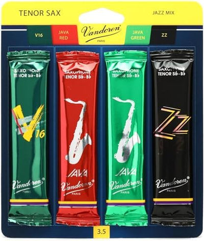 Tarjeta mezcla cañas saxofón tenor jazz 3.5