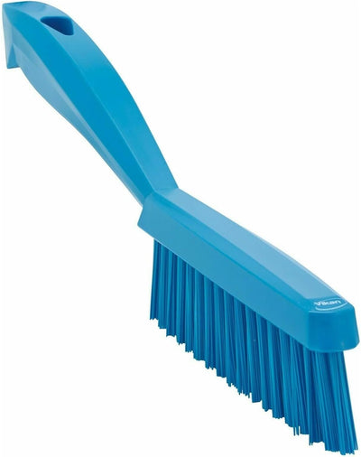 Cepillo mano estrecha rígido 11x0.75 PP/PBT azul