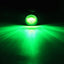 10 Pzas Luces LED Redondas 3/4pulg Verdes Indicador Lateral