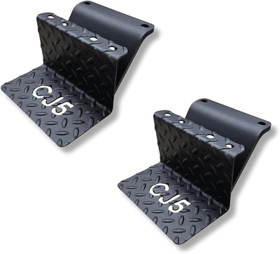 Estribos laterales CJ5 para Jeep acero sólido ajuste