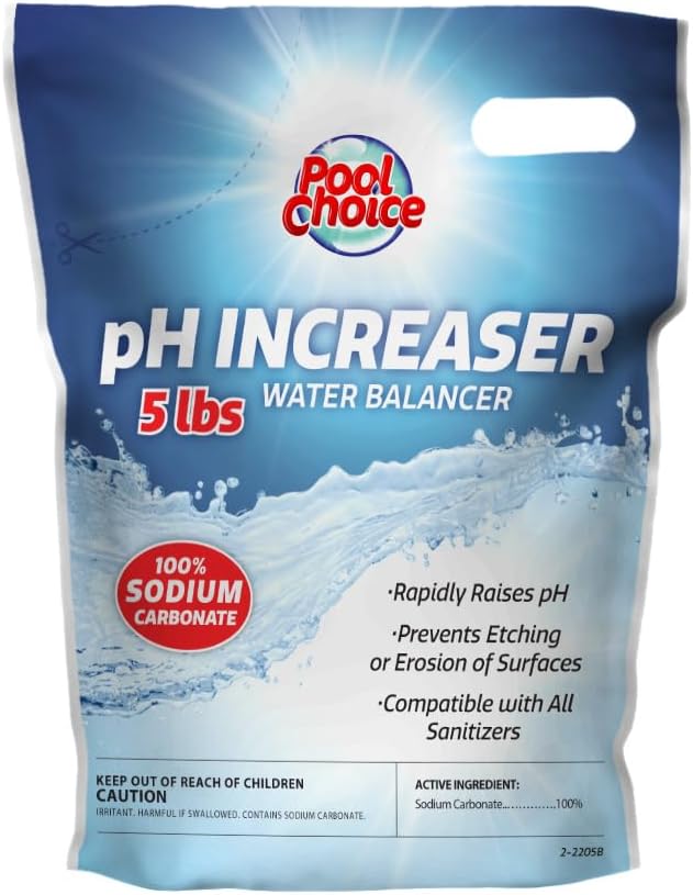 Aumento pH piscina 5lb 100% carbonato sodio