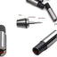 Adaptador pinza 1/4 a 1/8 para enrutador CNC