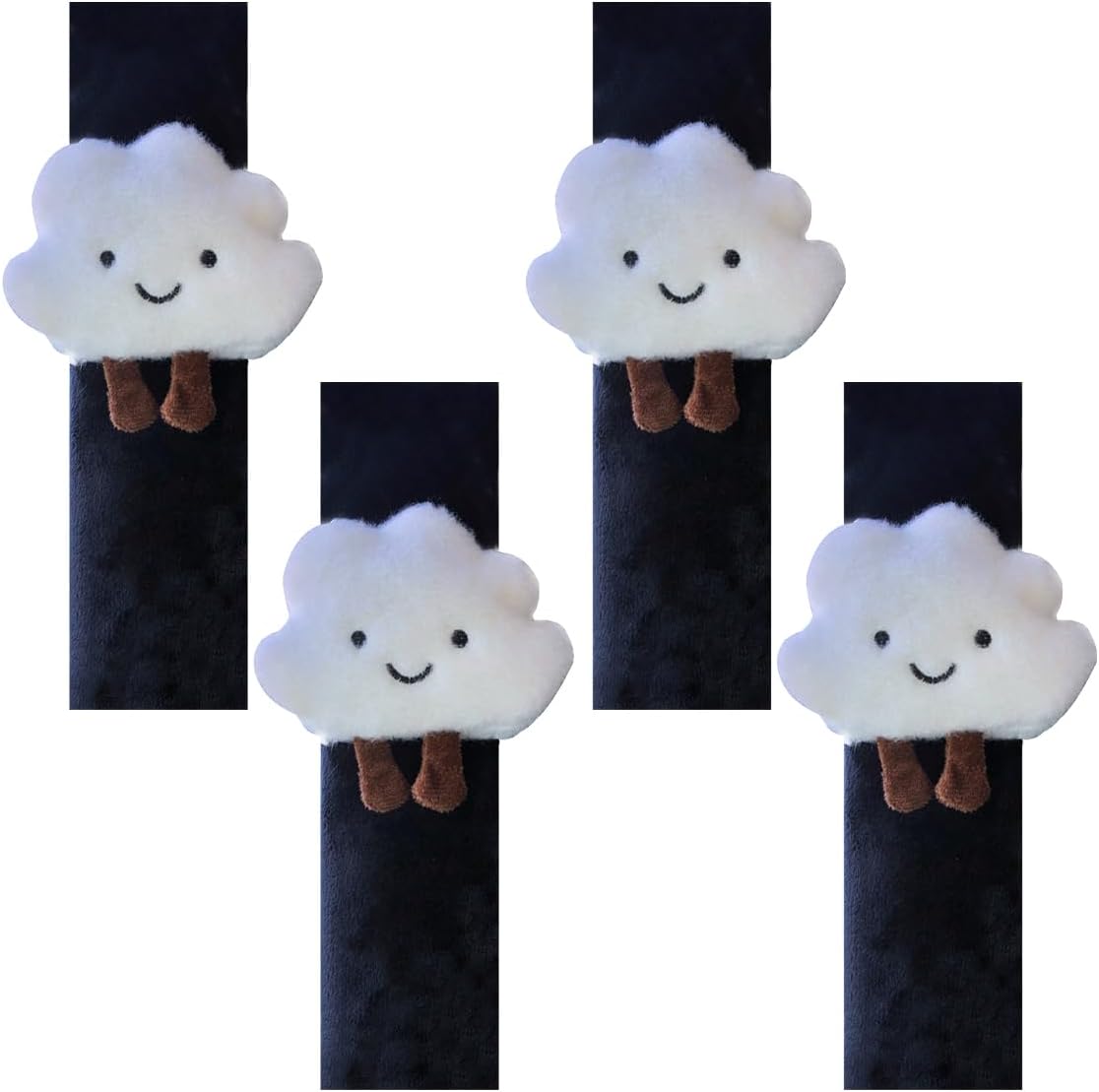 Almohadillas cinturón seguridad forma nube