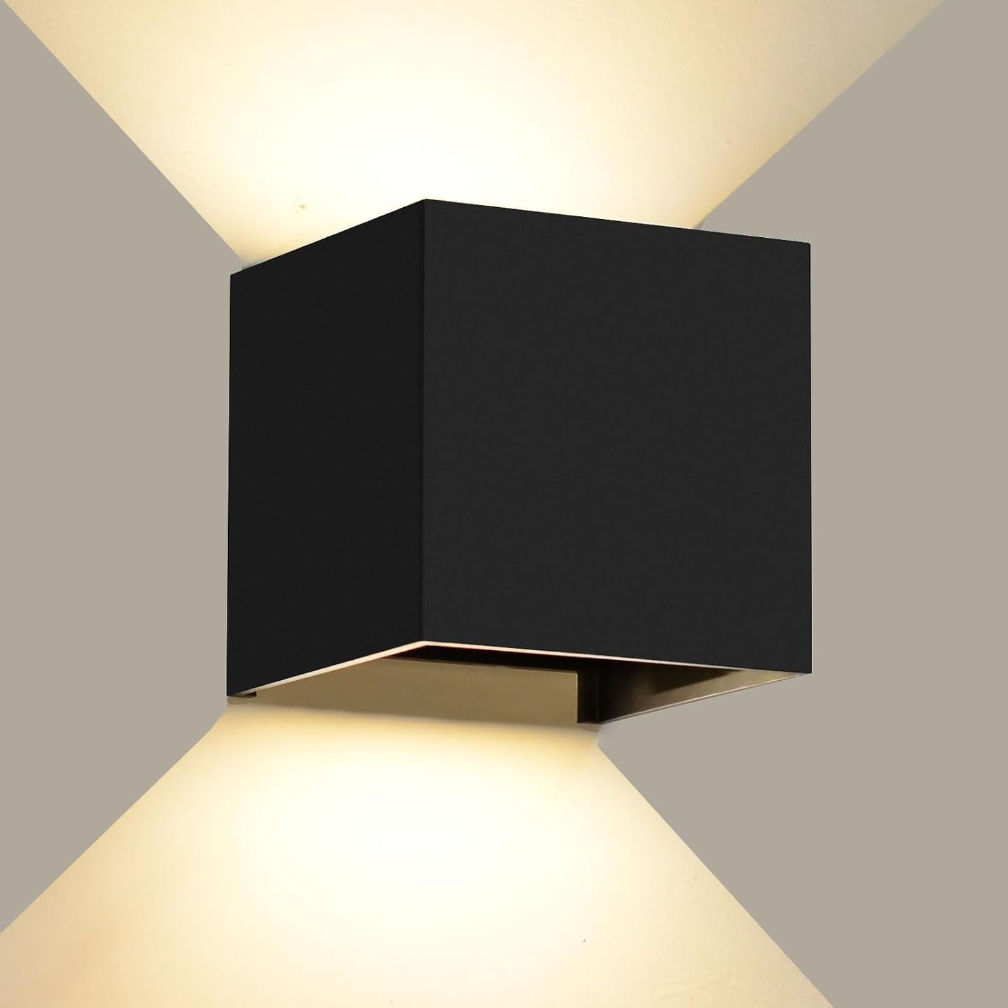 Lámpara pared exterior LED 10W impermeable moderna